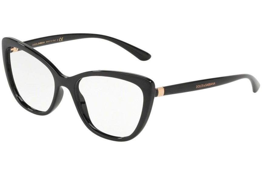 Naočale Dolce & Gabbana DG5039 501 Cat Eye Crni