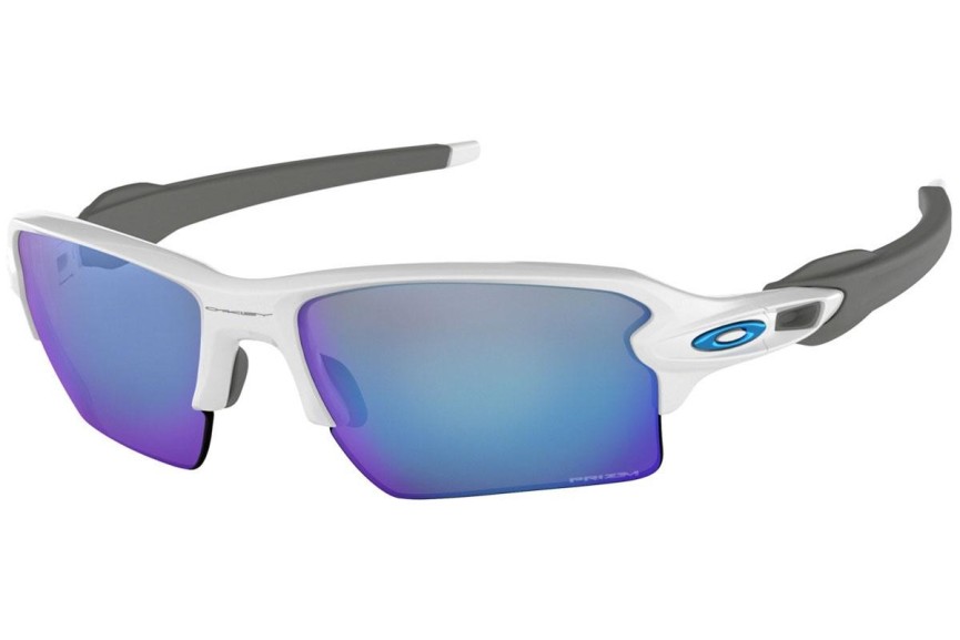 Sunčane naočale Oakley Flak 2.0 XL OO9188-94 PRIZM Pravokutan Bijeli