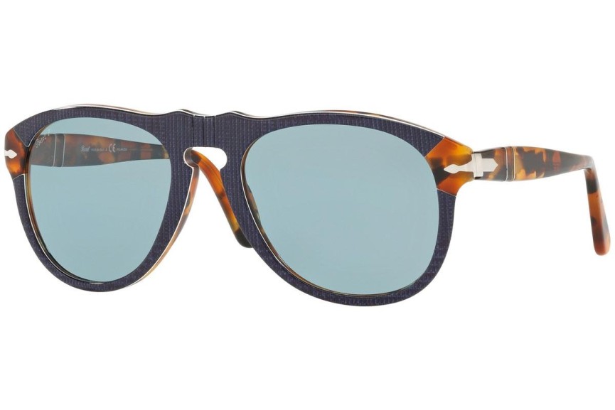 Sunčane naočale Persol 649 Series PO0649 10903R Polarized Pilotski Plavi