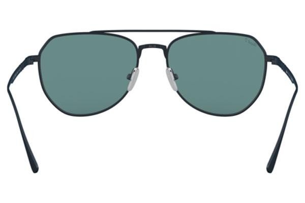 Sunčane naočale Persol PO5003ST 8002P1 Polarized Okrugao Plavi