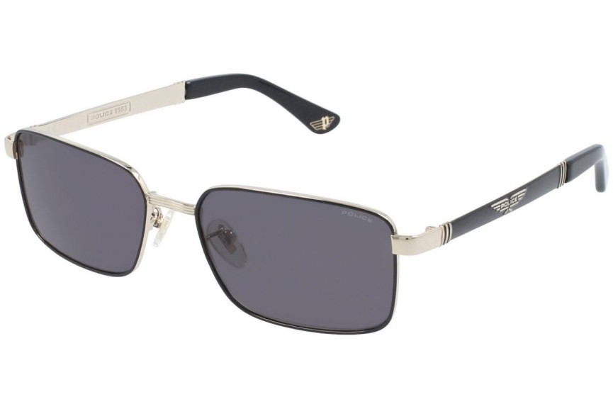 Sunčane naočale Police Origins 28 SPLA54 301P Polarized Pravokutan Zlatni