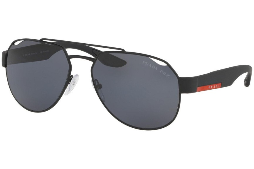 Sunčane naočale Prada Linea Rossa PS57US DG05Z1 Polarized Pilotski Crni