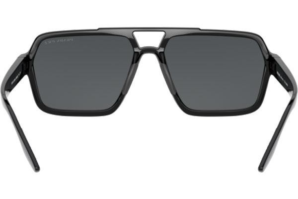 Sunčane naočale Prada Linea Rossa PS01XS 1AB02G Polarized Pravokutan Crni