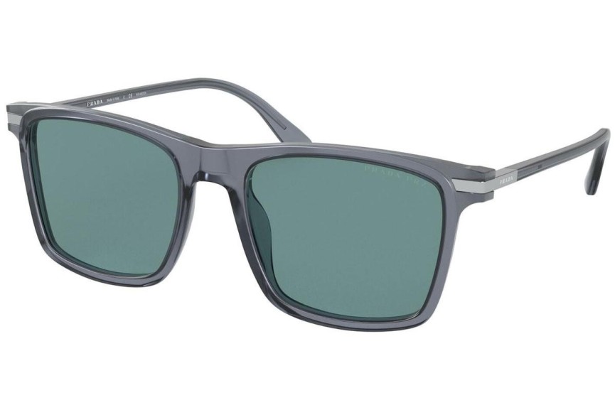 Sunčane naočale Prada PR19XS 01G04D Polarized Kvadratni Sivi