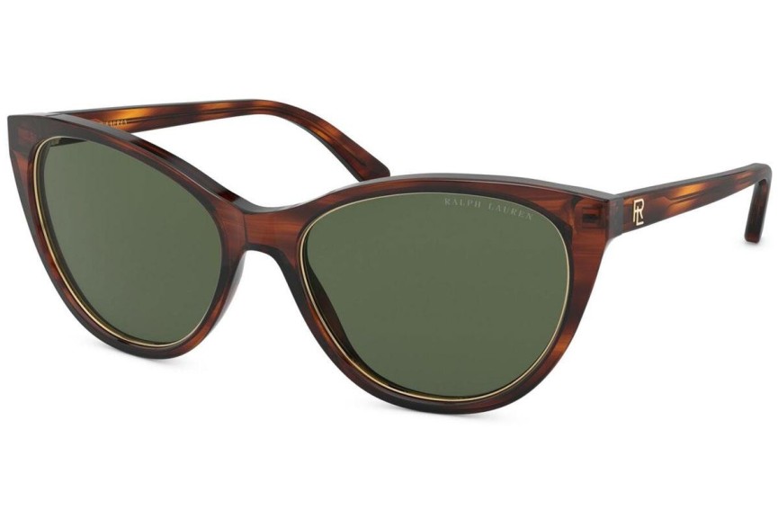 Sunčane naočale Ralph Lauren RL8186 500771 Cat Eye Havana