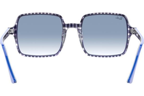 Sunčane naočale Ray-Ban Square II RB1973 13193F Oversize Plavi