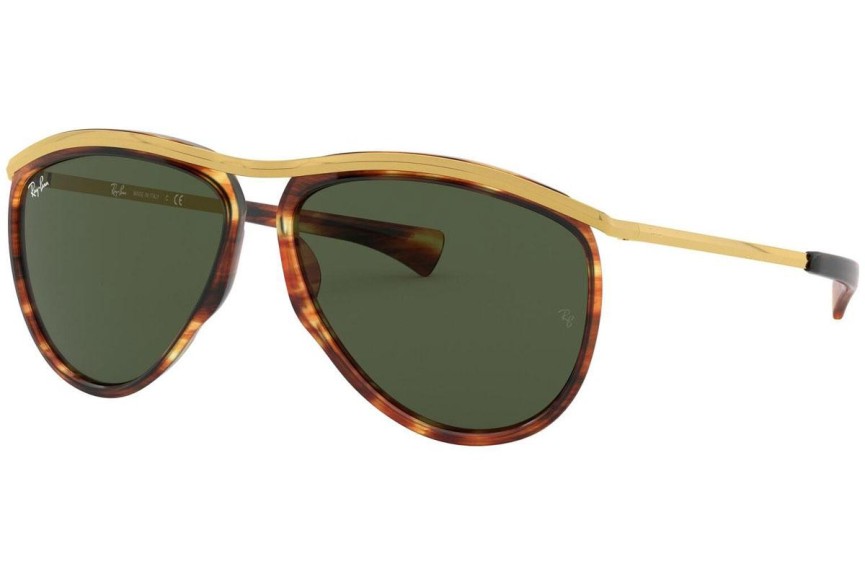 Sunčane naočale Ray-Ban Olympian Aviator RB2219 954/31 Pilotski Havana