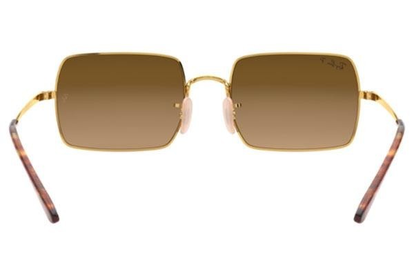 Sunčane naočale Ray-Ban Rectangle RB1969 9147M2 Polarized Kvadratni Zlatni