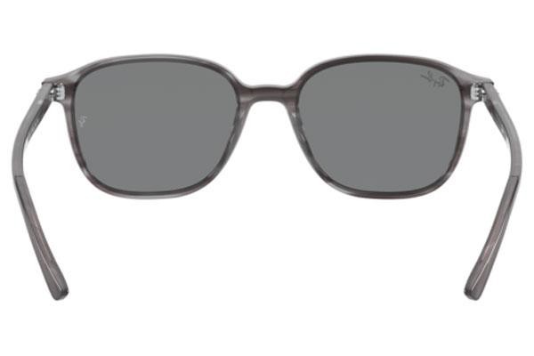 Sunčane naočale Ray-Ban Leonard RB2193 1314B1 Kvadratni Sivi