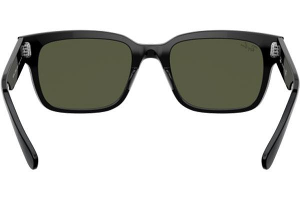 Sunčane naočale Ray-Ban Jeffrey RB2190 901/31 Kvadratni Crni