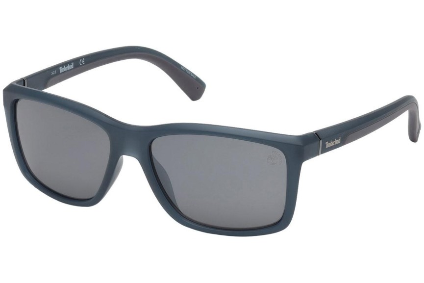 Sunčane naočale Timberland TB9115 91D Polarized Kvadratni Plavi