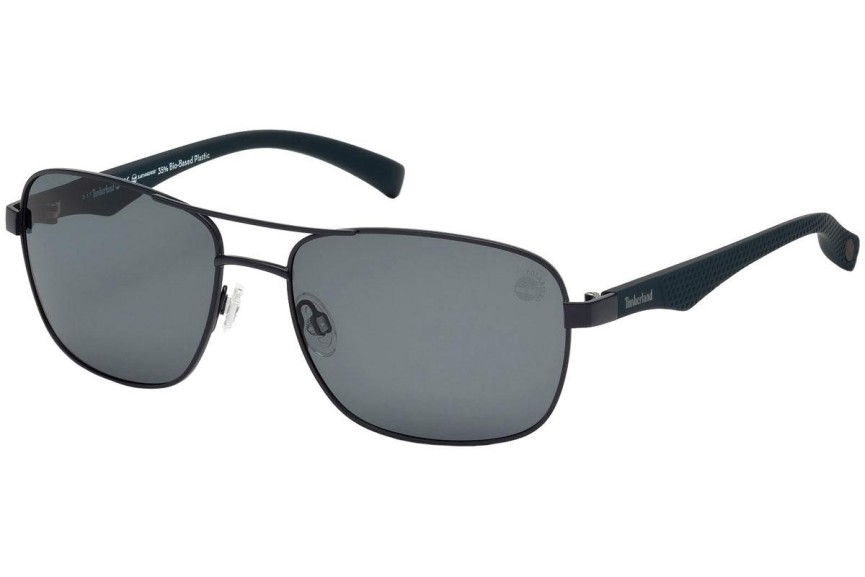 Sunčane naočale Timberland TB9136 91D Polarized Pilotski Plavi