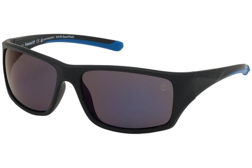 Sunčane naočale Timberland TB9217 02D Polarized Pravokutan Crni