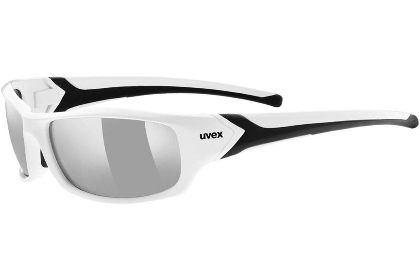 Sunčane naočale uvex sportstyle 211 White / Black S3 Pravokutan Bijeli