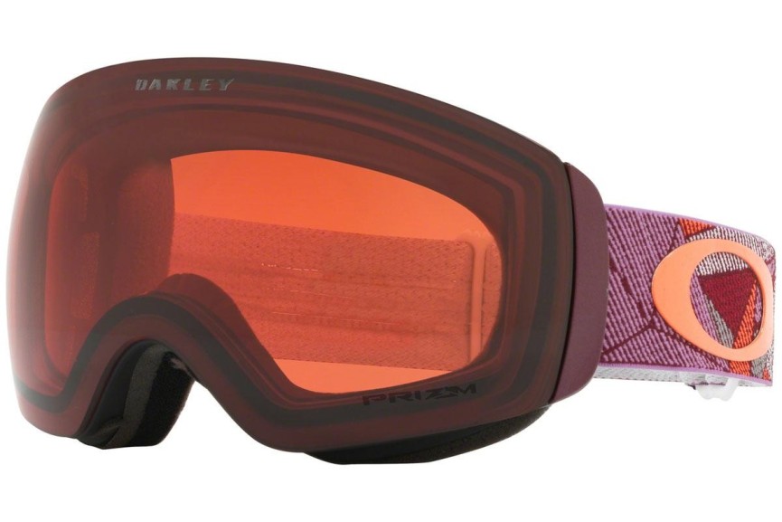 Skijaške naočale Oakley Flight Deck M OO7064-74 PRIZM Spojene | Shield Ljubičasti