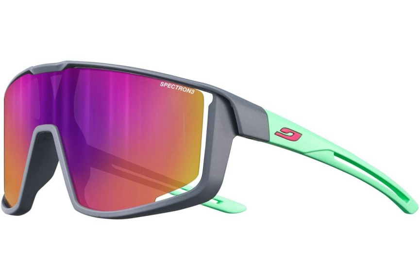 Sunčane naočale Julbo Fury S J550 1120 Spojene | Shield Sivi