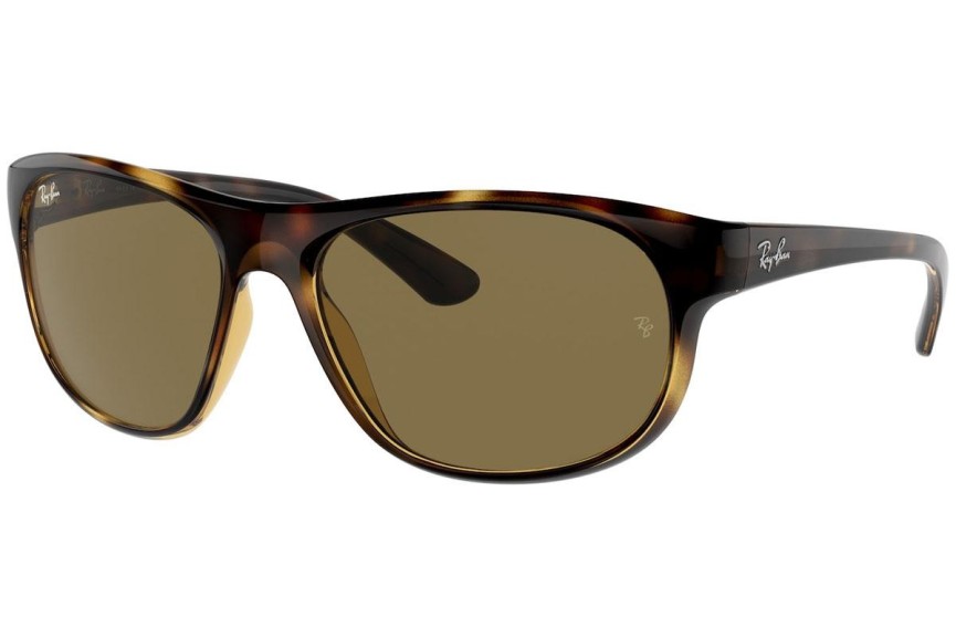 Sunčane naočale Ray-Ban RB4351 710/73 Ovalni Havana