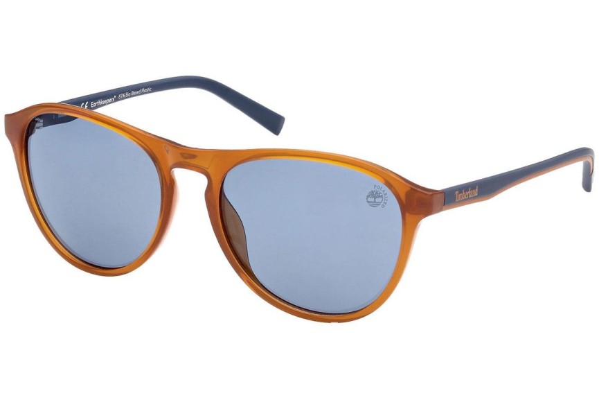 Sunčane naočale Timberland TB9267 47D Polarized Pilotski Smeđi