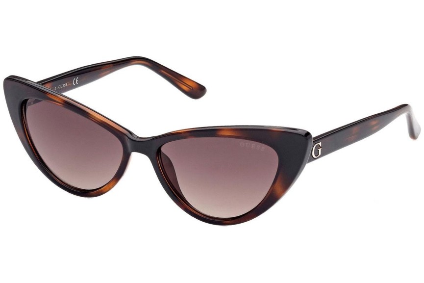 Sunčane naočale Guess GU7830 52F Cat Eye Havana