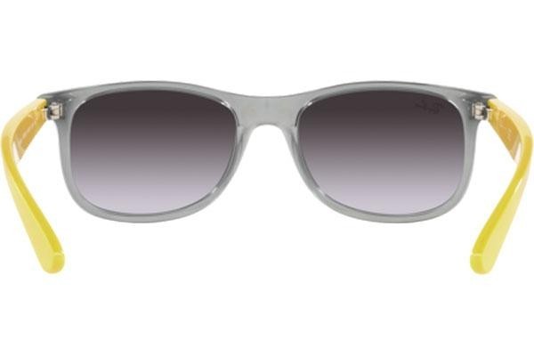 Sunčane naočale Ray-Ban Junior RJ9062S 70788G Kvadratni Sivi