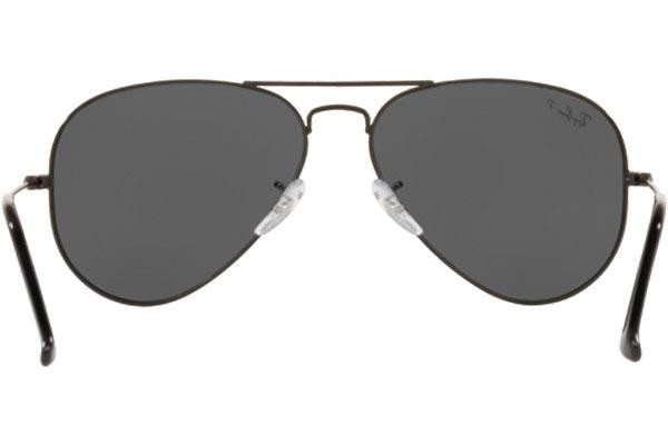 Sunčane naočale Ray-Ban Aviator RB3025 002/48 Polarized Pilotski Crni