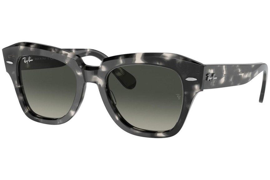 Sunčane naočale Ray-Ban State Street RB2186 133371 Kvadratni Sivi