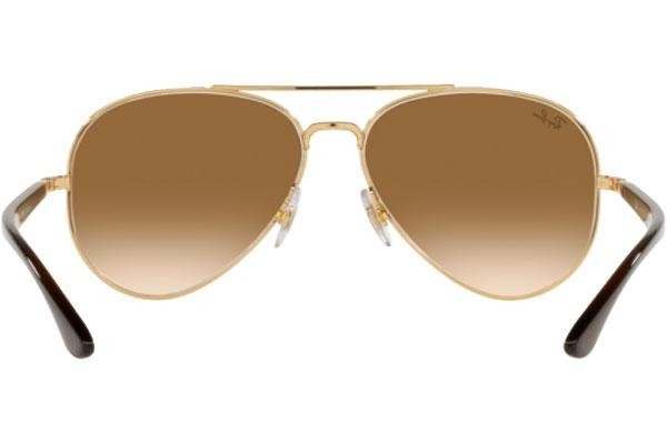 Sunčane naočale Ray-Ban RB3675 001/51 Pilotski Zlatni