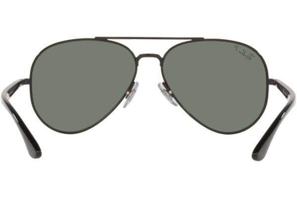 Sunčane naočale Ray-Ban RB3675 002/58 Polarized Pilotski Crni