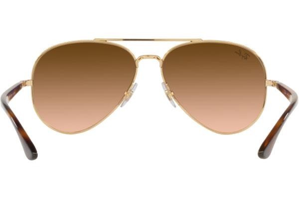 Sunčane naočale Ray-Ban RB3675 9127A5 Pilotski Zlatni