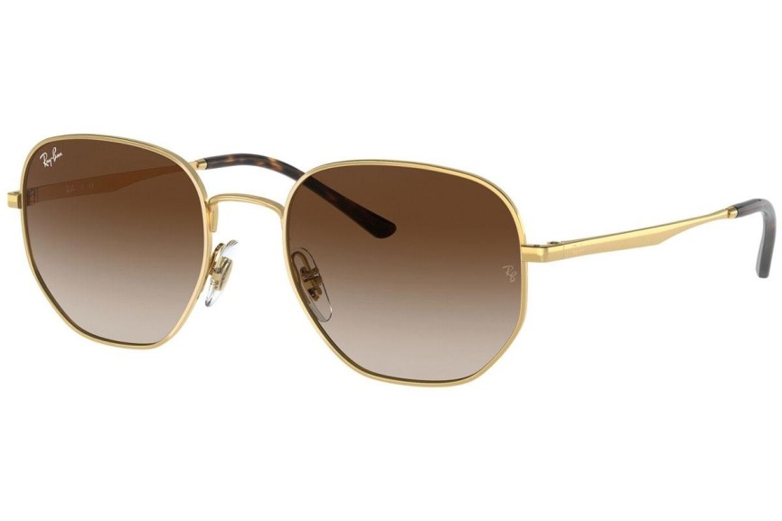 Sunčane naočale Ray-Ban RB3682 001/13 Kvadratni Zlatni