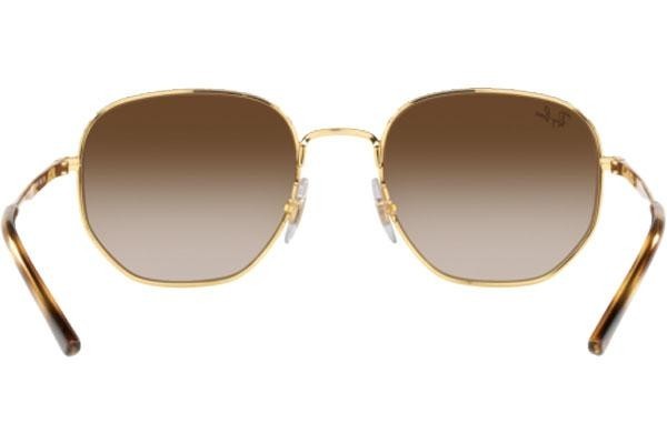 Sunčane naočale Ray-Ban RB3682 001/13 Kvadratni Zlatni