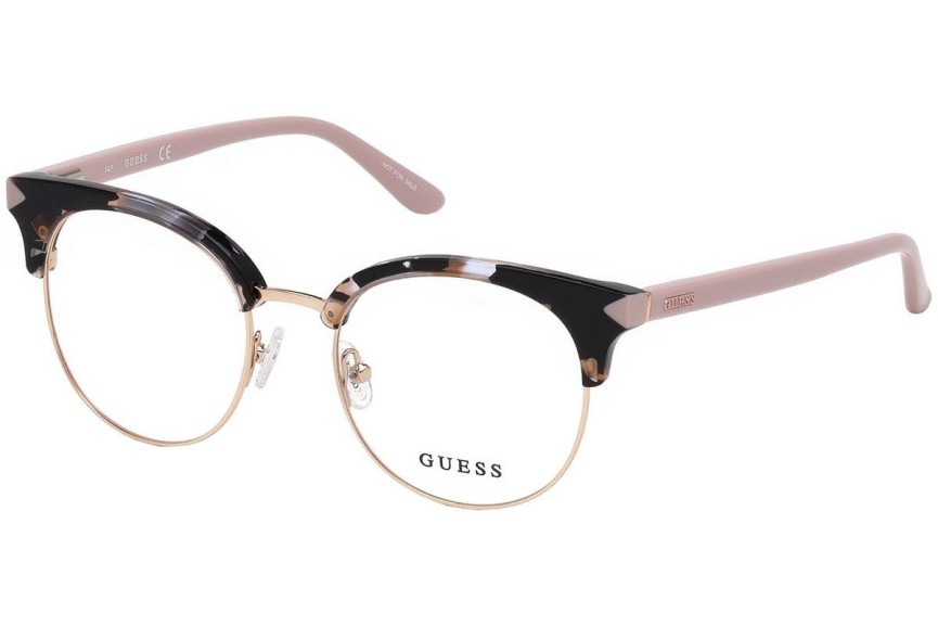 Naočale Guess GU2671 055 Zadebljani gornji dio Crni