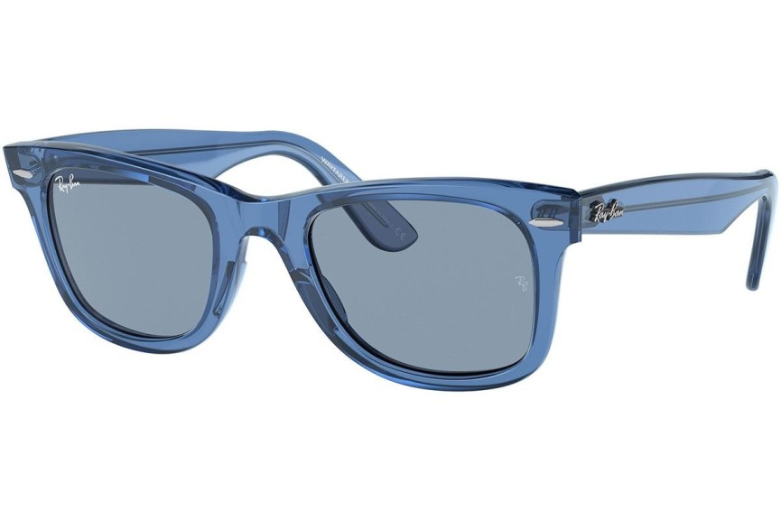 Sunčane naočale Ray-Ban Wayfarer RB2140 658756 Kvadratni Plavi