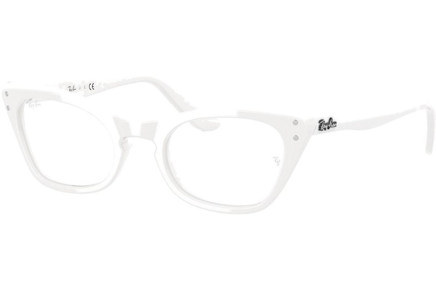 Naočale Ray-Ban Junior Miss Burbank RY9099V 3890 Cat Eye Bijeli