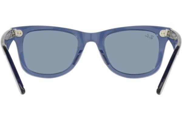 Sunčane naočale Ray-Ban Wayfarer RB2140 658756 Kvadratni Plavi