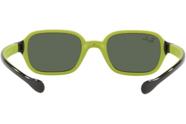 Sunčane naočale Ray-Ban Junior RJ9074S 709471 Pravokutan Crni