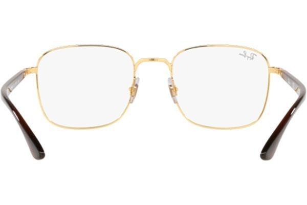 Naočale Ray-Ban RX6469 2500 Kvadratni Zlatni