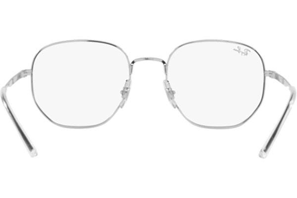 Naočale Ray-Ban RX3682V 2501 Kvadratni Srebrni