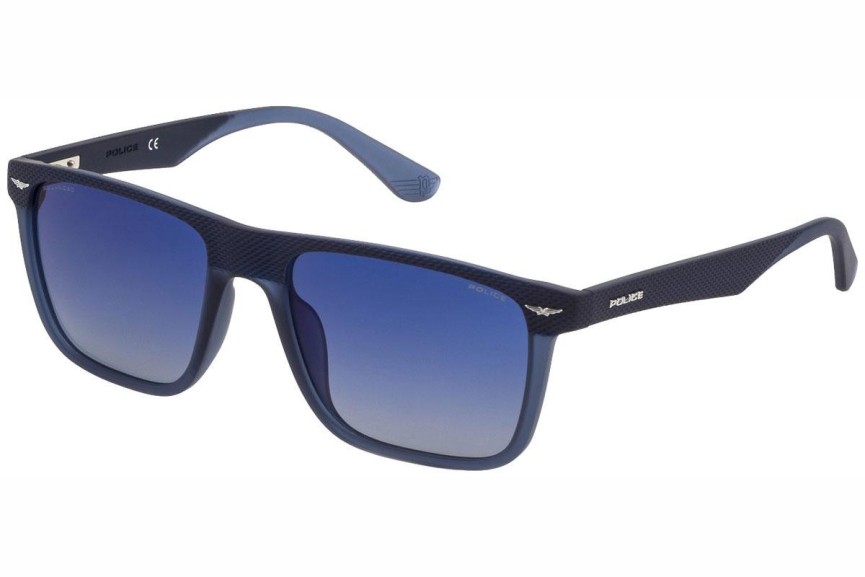 Sunčane naočale Police Gator 2 SPLE02 R22P Polarized Kvadratni Plavi