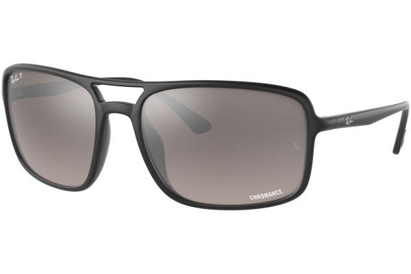 Sunčane naočale Ray-Ban Chromance Collection RB4375 601S5J Polarized Pravokutan Crni