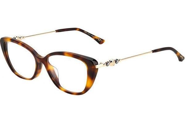 Naočale Jimmy Choo JC337/G 086 Cat Eye Havana