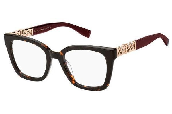 Naočale Tommy Hilfiger TH1906 0UC Cat Eye Havana