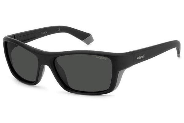 Sunčane naočale Polaroid PLD7046/S 08A/M9 Polarized Pravokutan Crni