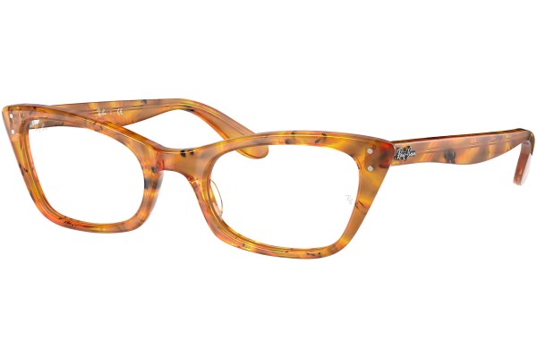 Naočale Ray-Ban Lady Burbank RX5499 8144 Cat Eye Havana