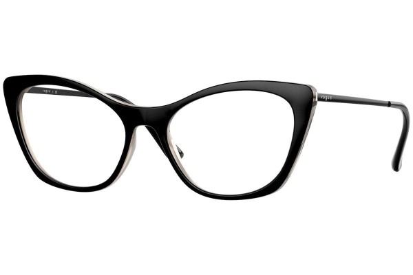 Naočale Vogue Eyewear VO5355 2839 Cat Eye Crni