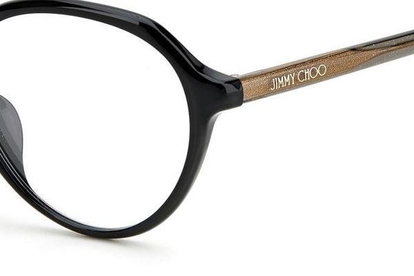 Naočale Jimmy Choo JC345/F 807 Okrugao Crni