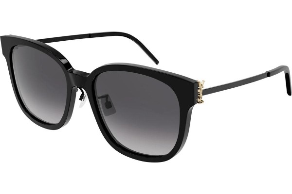 Sunčane naočale Saint Laurent SLM48S_C/K 002 Cat Eye Crni