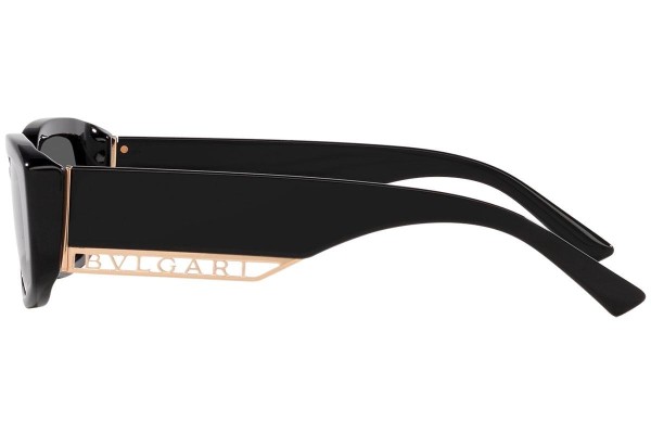 Sunčane naočale Bvlgari BV8259 501/T3 Polarized Pravokutan Crni