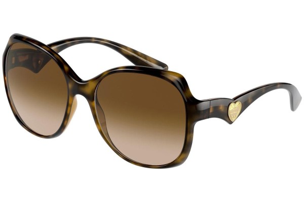 Sunčane naočale Dolce & Gabbana DG6154 502/13 Cat Eye Havana