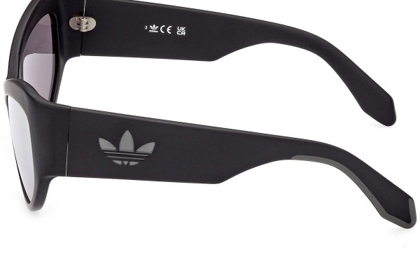 Sunčane naočale Adidas Originals OR0089 02C Cat Eye Crni